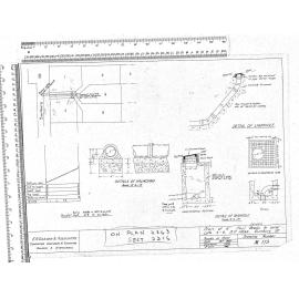 PLAN OF 6" FOUL SEWER TO SERVE LOTS 2-6 D.P. 10694. SUNBURY STREET
