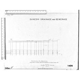 SOMERVILLE STREET WATERCOURSE LONGITUDINAL SECTION MARNE STREET FLOODGATES TO 10 (OPP EVERY ST)