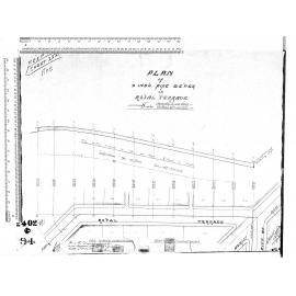 PLAN OF 9" PIPE SEWER IN ROYAL TERRACE
