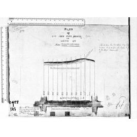 PLAN OF SIX INCH PIPE SEWER  FOUL IN LEITH ST.
