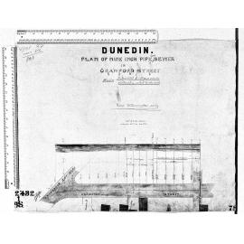 PLAN OF NINE INCH PIPE S.W. SEWER IN CRAWFORD STREET