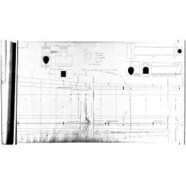 PLAN AND LONGITUDINAL SECTION ST ANDREW STREET SEWER
