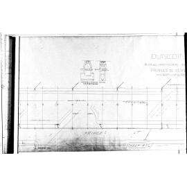 PLAN AND LONGITUDINAL SECTION PRINCES STREET SEWER