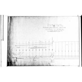 PLAN AND LONGITUDINAL SECTION GEORGE ST SEWER