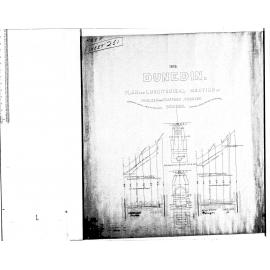 PLAN AND LONGITUDINAL SECTION OF WALKER AND STAFFORD AVENUES SEWERS