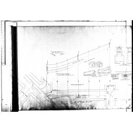 PLAN AND LONGITUDINAL SECTION OF YORK PLACE BRICK & PIPE SEWER