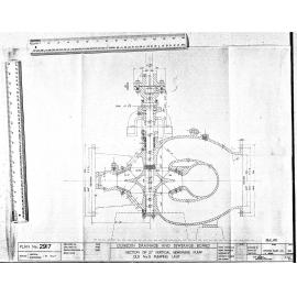 SECTION OF 21" VERTICAL SEWERAGE PUMP OLD No.5 PUMPING UNIT