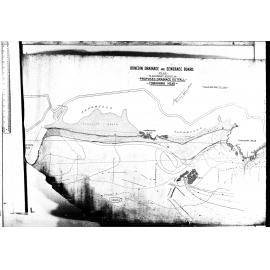 PLAN TO ACCOMPANY REPORT ON PROPOSED DRAINAGE OUTFALL - TOMAHAWK HEAD