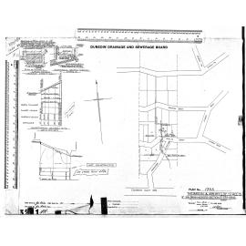 THOMSON & ABERFELDY STREETS - 9" S.W DRAIN ACROSS SECTION 2 L.T.P 3942