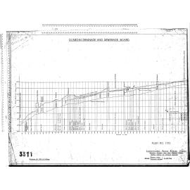 LONGITUDINAL SECTION KAIKORAI STREAM - SHOWING STREAM AND FOUL SEWAGE LEVELS DURING PERIOD OF FLOODING 24/9/46
