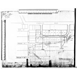 PLAN OF FOUL & STORMWATER SEWER TO SERVE GOVERNMENT HOUSING BLOCK - PUKETAI ST OFF HIGHCLIFF RD