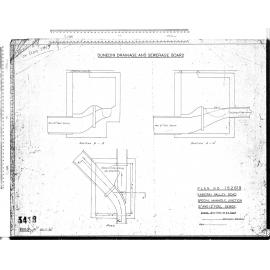 KAIKORAI VALLEY ROAD – SPECIAL MANHOLE, JUNCTION – 21'' AND 12'' FOUL SEWER