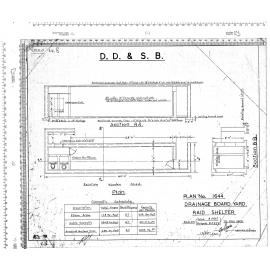D.D & S.B. - DRAINAGE BOARD YARD. RAID SHELTER
