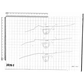 CROSS SECTIONS ON OUTFALL SEWER-PROPOSED