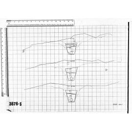 CROSS SECTIONS ON OUTFALL SEWER-PROPOSED