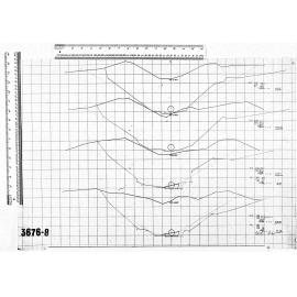 CROSS SECTIONS ON OUTFALL SEWER-PROPOSED