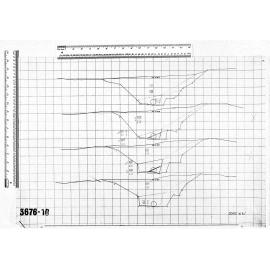 CROSS SECTIONS ON OUTFALL SEWER-PROPOSED