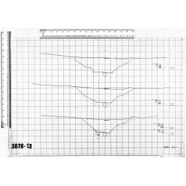 CROSS SECTIONS ON OUTFALL SEWER-PROPOSED