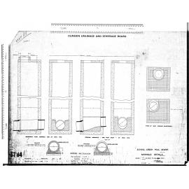 SCHOOL CREEK FOUL SEWER MANHOLE DETAILS