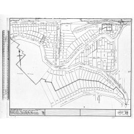 AREA SUPPLIED FROM B. ST. RES. - BURST MAINS
