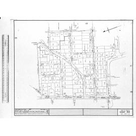 AREA SUPPLIED FROM E ST RES 4/7 - BURST MAINS