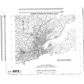PLAN SHOWING TRUNK FOUL SEWERS