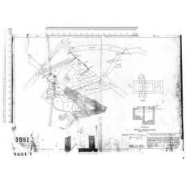 PROPOSED NEW ROAD THROUGH SUBDN PT. SECNS 5,6 &7 ANDERSONS BAY DIST - DRAINAGE PLAN & MANHOLE DETAILS