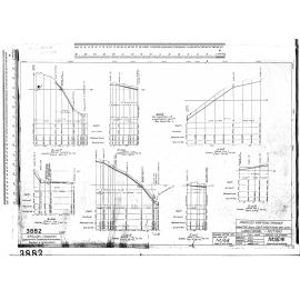 PROPOSED NEW ROAD THROUGH SUBDN PT. SECNS 5,6 &7 ANDERSONS BAY DIST - LONGITUDINAL - SECTIONS