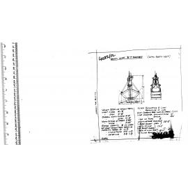 BROWN HOIST : 1/2 YD BUCKET  (WITH NORTH WEST)