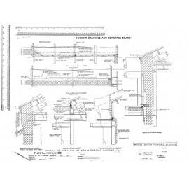 MUSSELBURGH PUMPING STATION DETAILS AT JUNCTION OF NEW & EXISTING BUILDING 2