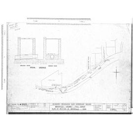 BROCKVILLE HOUSING FOUL SEWER PLAN OF SECTION IN BROCKVILLE ROAD