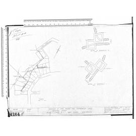 PROPOSED 6" FOUL SEWER & STORMWATER LINES GENERAL LAYOUT BLOCK 1 (SKIBO ST) SIDEY ESTATE CORSTORPHINE