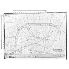 PLAN OF PROPOSED NRE ROADING DRAIANGE ETC  IN SUBDIVISION OF GILMOUR'S BLOCK BROCKVILLE