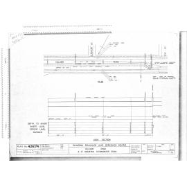 HILLSIDE ROAD 4'-0" DIAMETER STORMWATER DRAIN