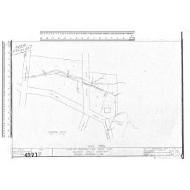 PLAN OF PROPOSED FOUL SEWER LINES SALISBURY STREET SUBDIVISION MESSRS. THOMPSON & OGG