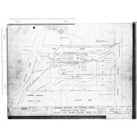 MUSSELBURGH PUMPING STATION LOCALITY PLAN SHOWING BUILDINGS SEWERS ETC