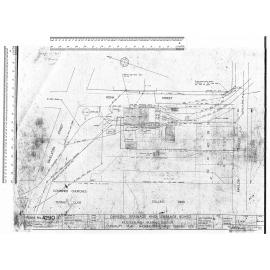 MUSSELBURGH PUMPING STATION LOCALITY PLAN SHOWING BUILDINGS SEWERS ETC