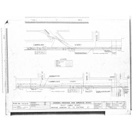 PILOT CABLE ROUTE SECTION JERVOIS ST. TO RATTRAY ST