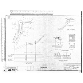 PLAN OF 6" FOUL DRAIN TO SERVE R.J. FAIRWEATHER'S SUBDIVISION