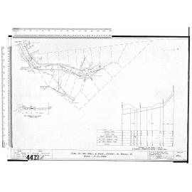 PLAN OF NEW STREET & SEWERS ADJACENT TO GOODALL ST. OWNER A.G. DODDS