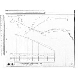 LONG SECTION DN - WAITATI MOTORWAY - CULVERT EXTENSION OM 53-39c