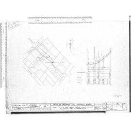 EVANS ST  6" FOUL SEWER THROUGH PRIVATE PROPERTY TO REPLACE DRAIAN IN COMMON A203B