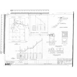 PLAN OF 6" FOUL DRAIN TO SERVE  LA HOOD'S SUBDIVISION HAVELOCK ST