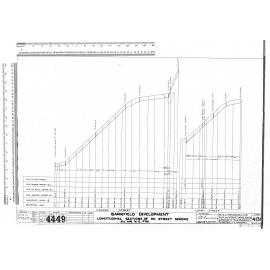 BARRFIELD DEVELOPMENT LONGITUDINAL SECTIONS OF ON STREET SEWERS