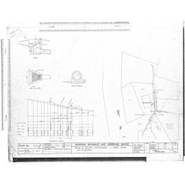 PIPING OF NATURAL WATERCOURSE - TOWER AVENUE LOT 6.  D.P. 9922