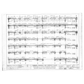 PORTOBELLO ROAD PUMPING STATION  MOTOR FLOOR SLAB CROSS - SECTIONS