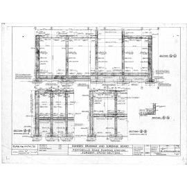 PORTOBELLO ROAD PUMPING STATION  FOREBAY CROSS - SECTIONS