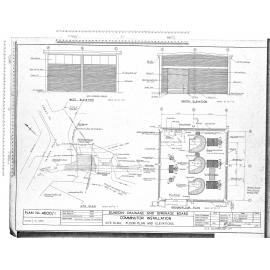 COMMINUTOR INSTALLATION SITE PLAN FLOOR PLAN & ELEVATIONS