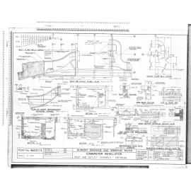 COMMINUTOR INSTALLATION INLET AND OUTLET CHANNELS - UPSTREAM