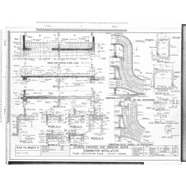 COMMINUTOR INSTALLATION FRAME OVER EXISTING FLUME - OUTLET CHANNEL